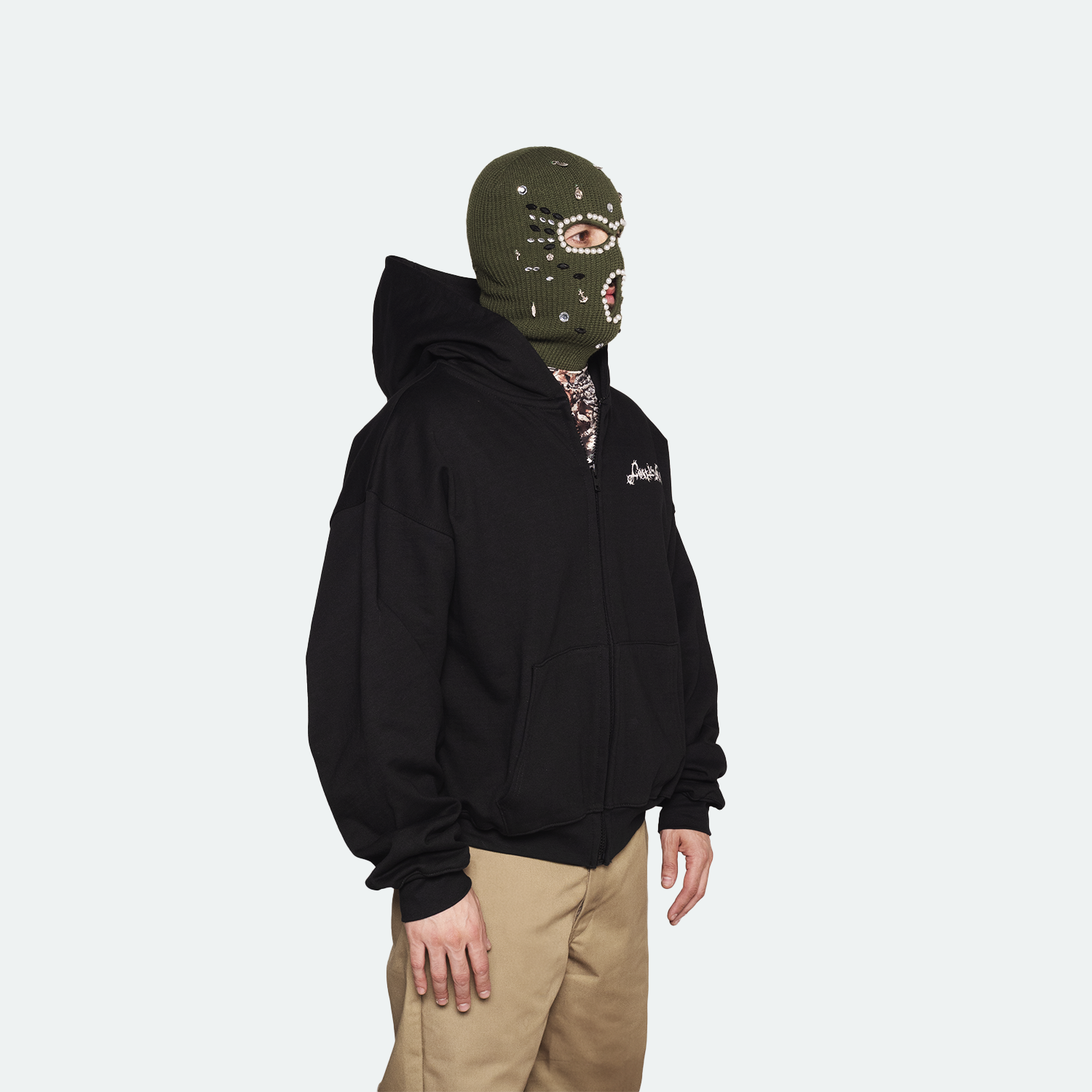 Jacket Lost In Bliss messy logo