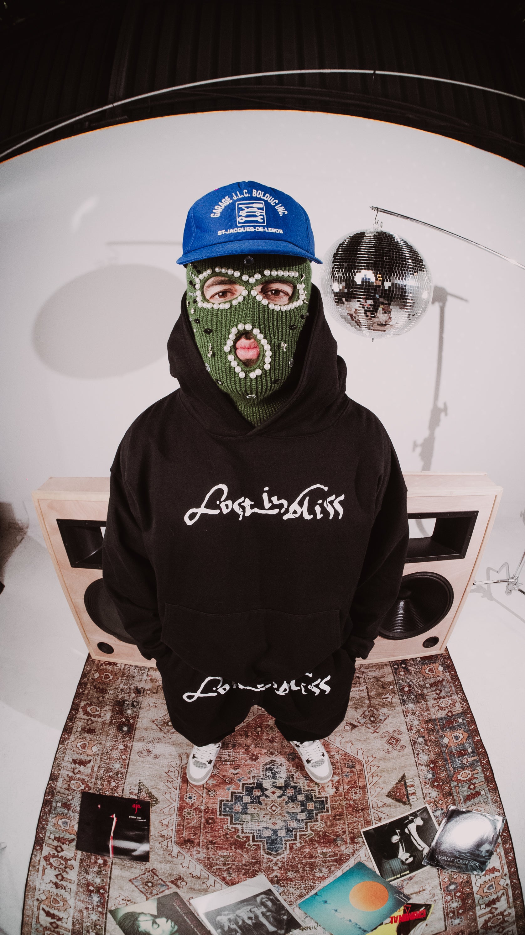 Baggy pants logo en medio