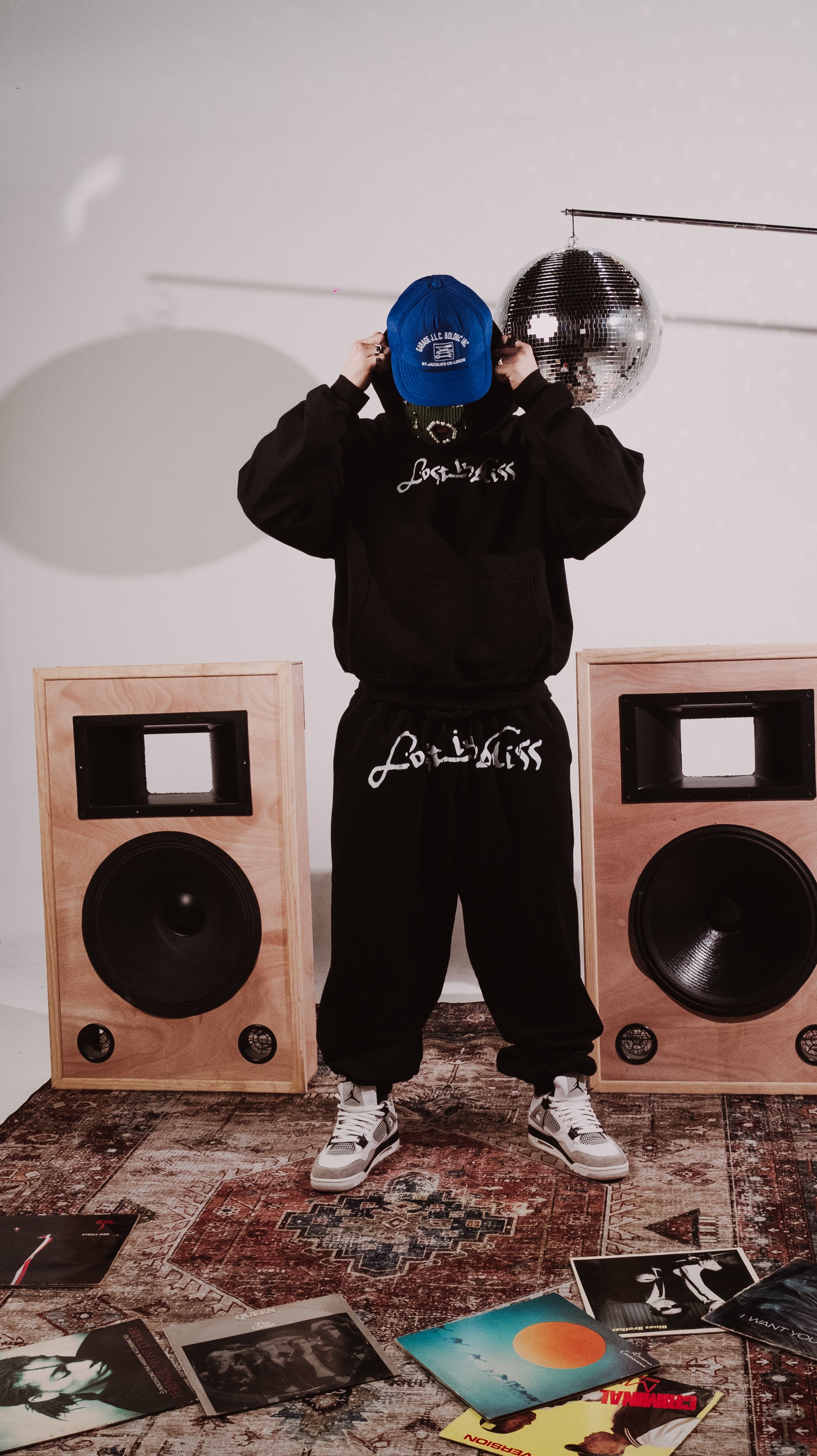 Baggy pants logo en medio