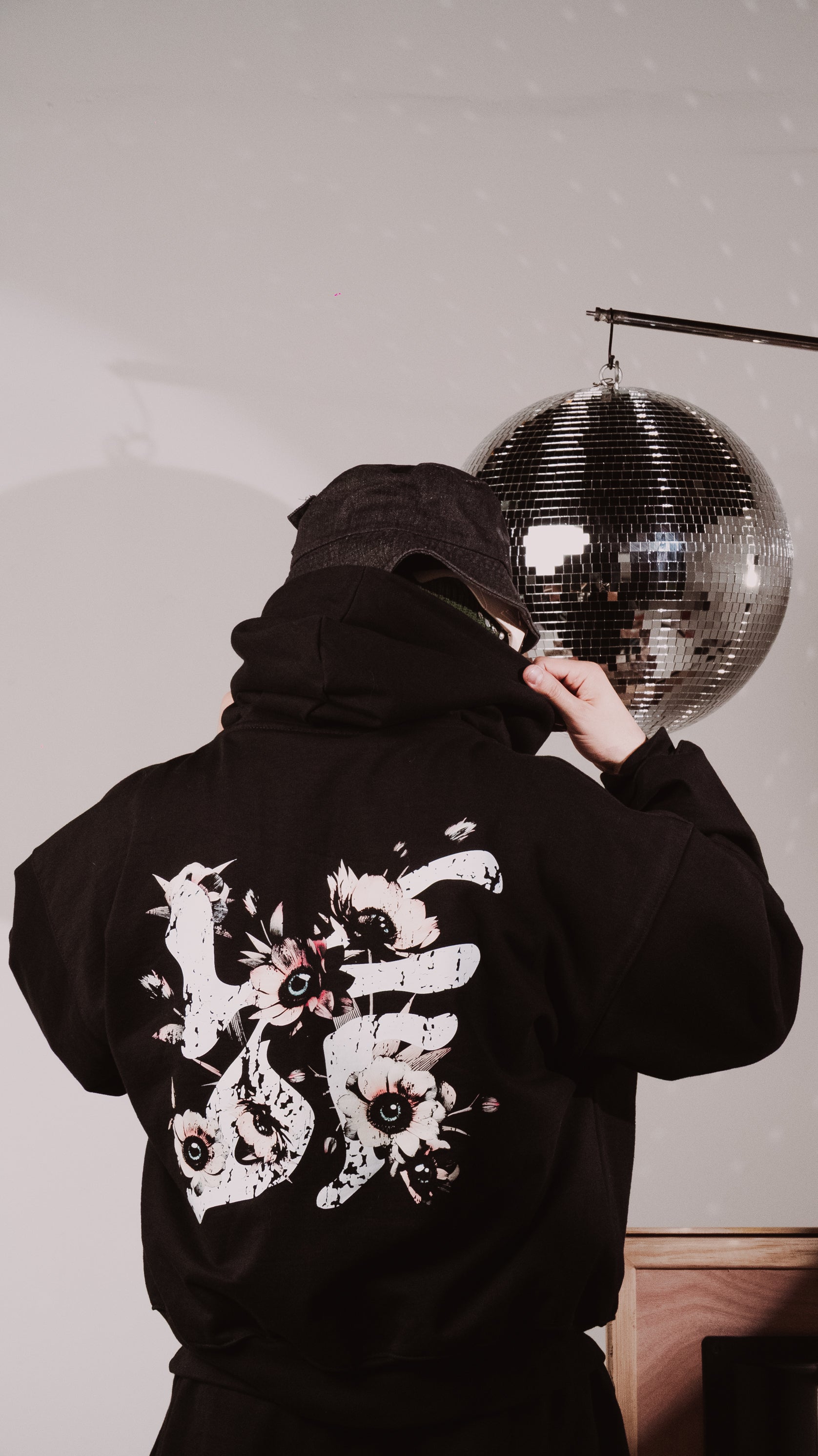 Hoodie orchids eyes LIB