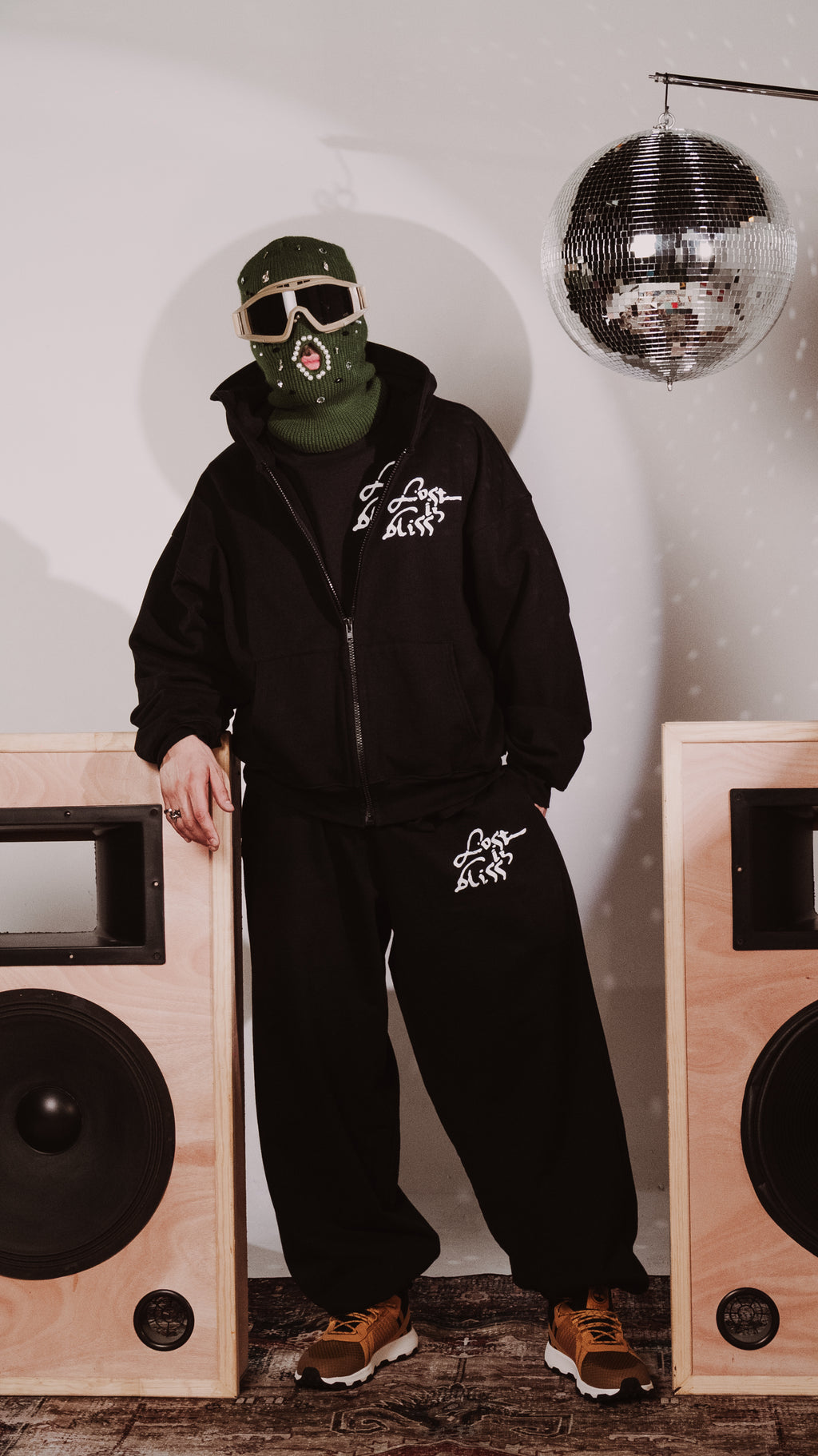 Jacket orquids with eyes