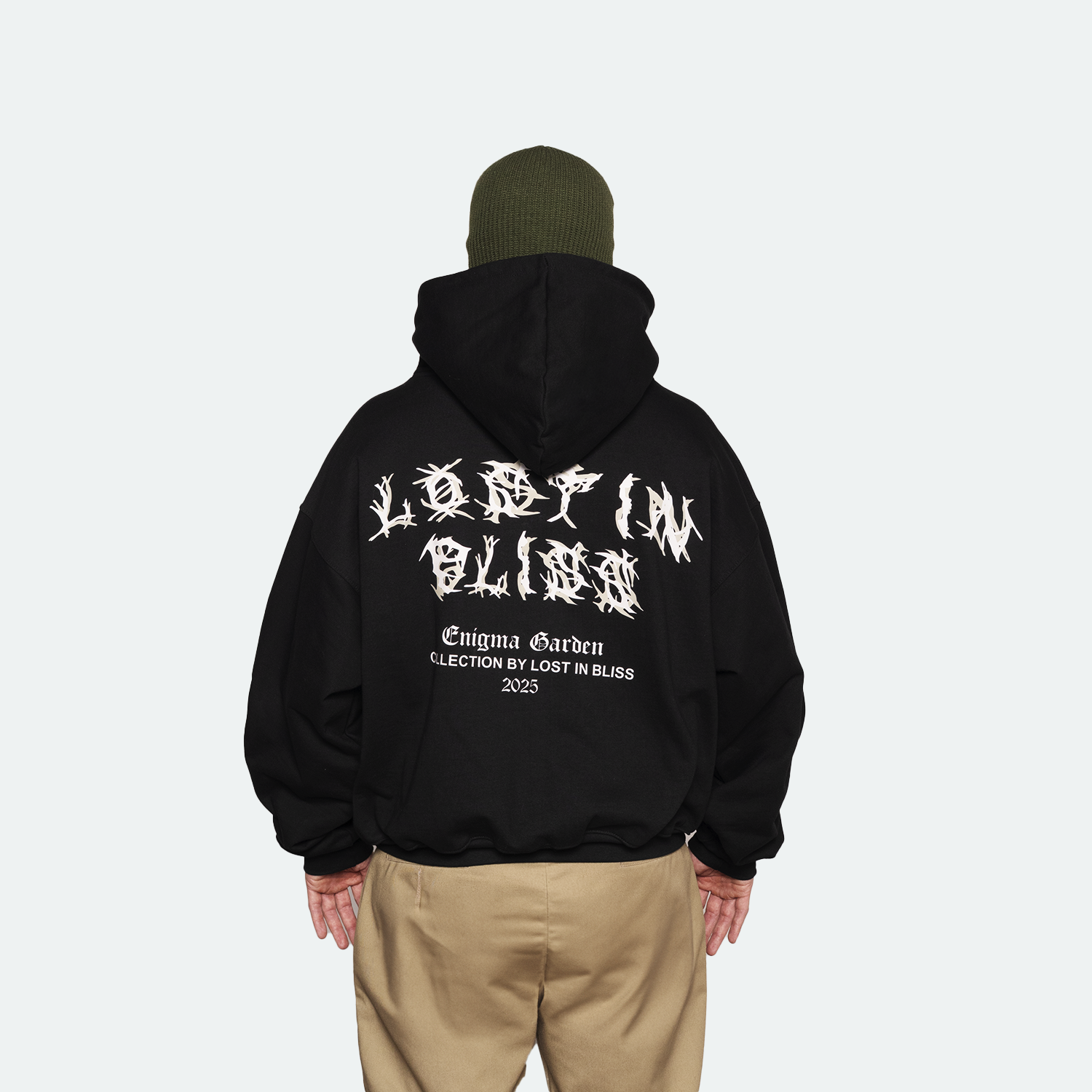 Jacket Lost In Bliss messy logo