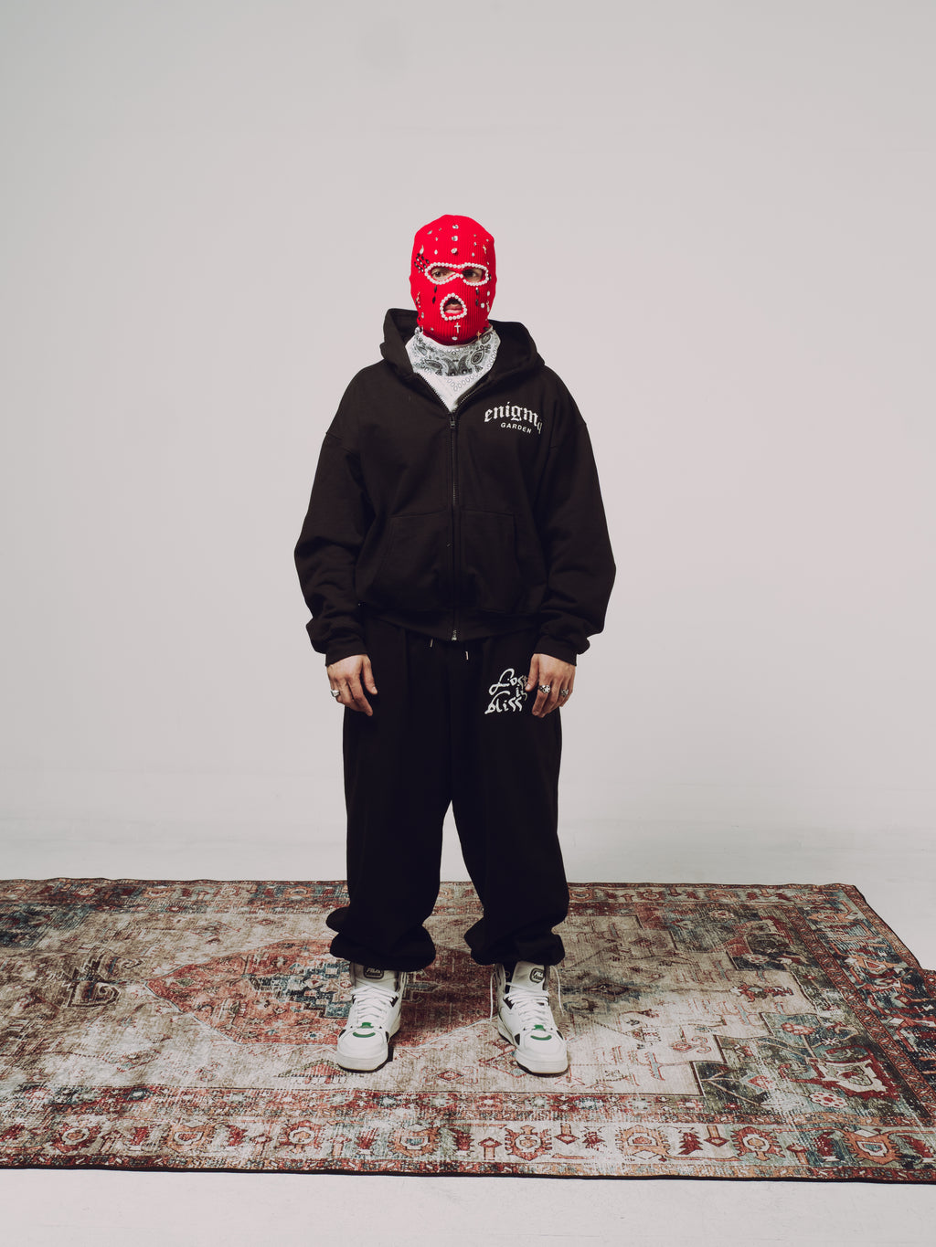 Jacket red flowers LIB