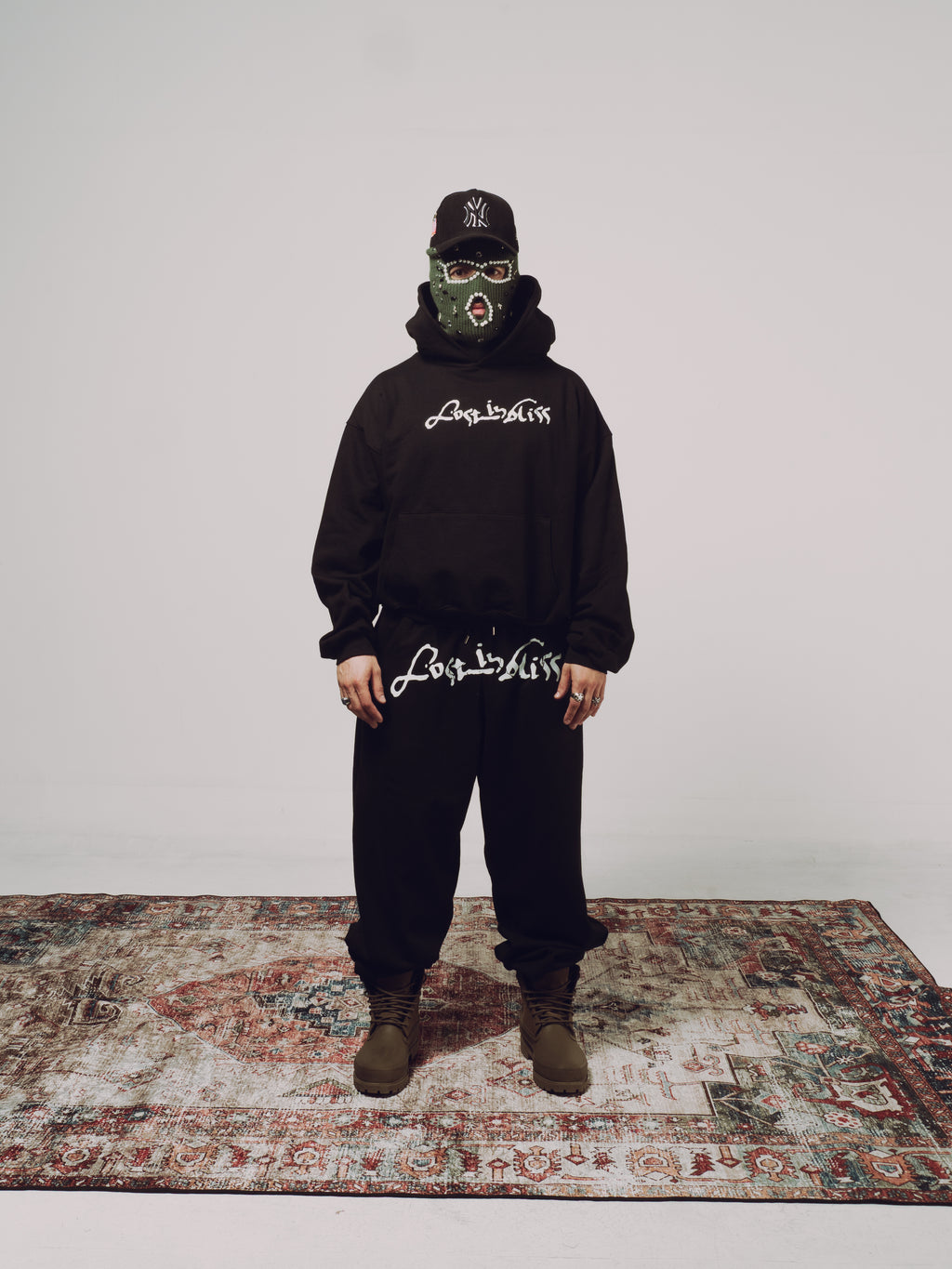 Baggy pants logo en medio