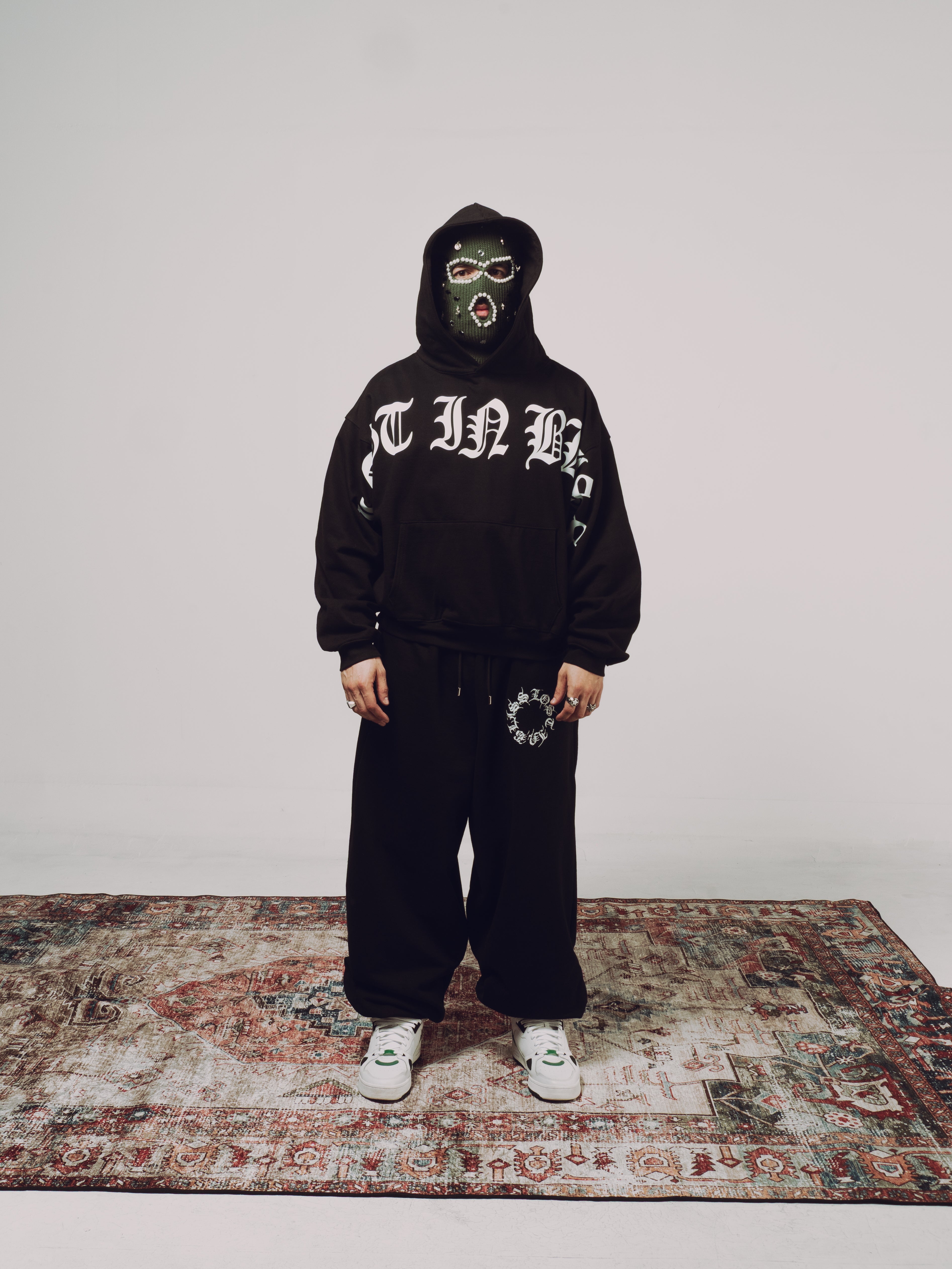 Hoodie gothic letters