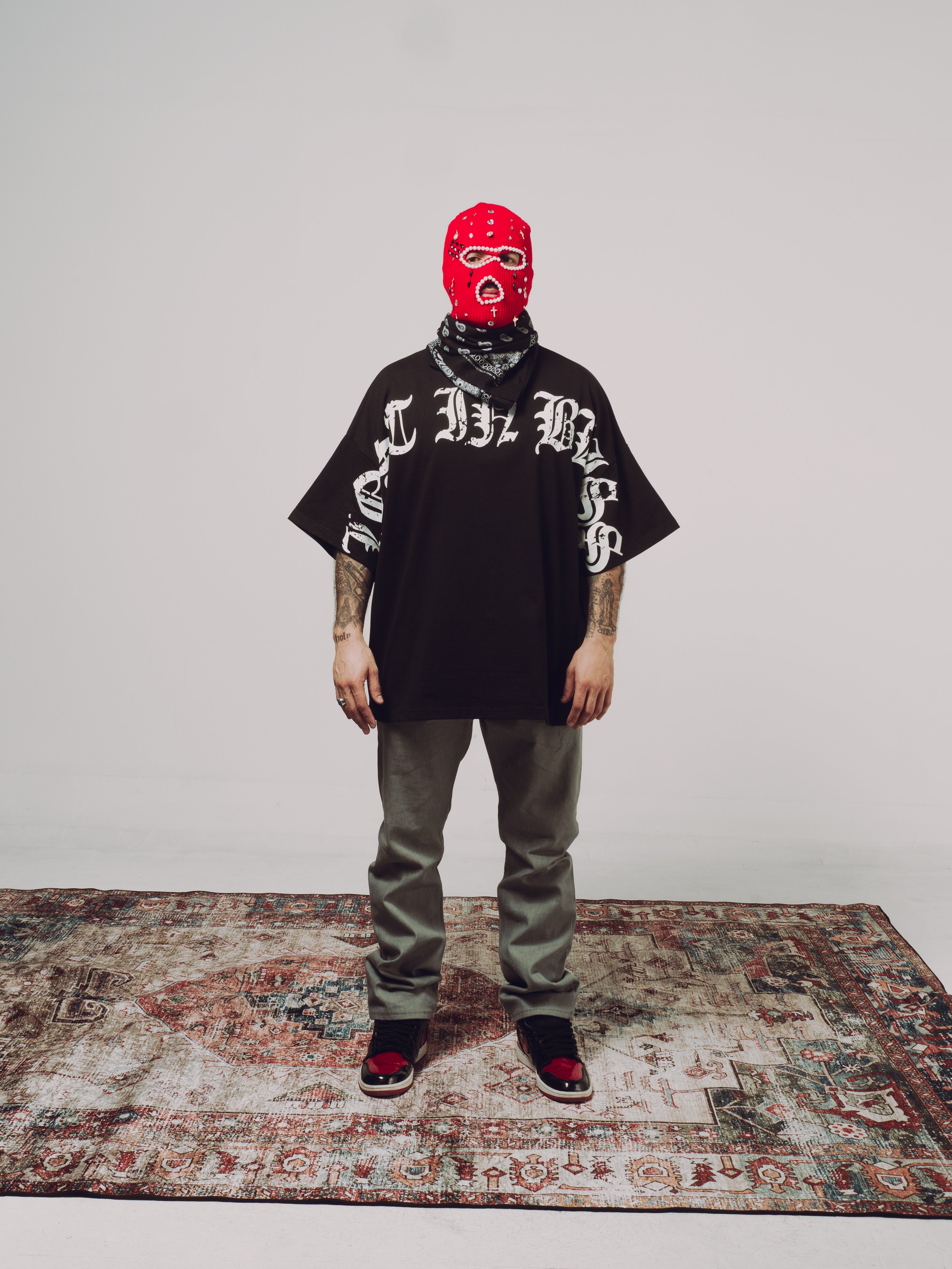 Gothic letters Lost In Bliss