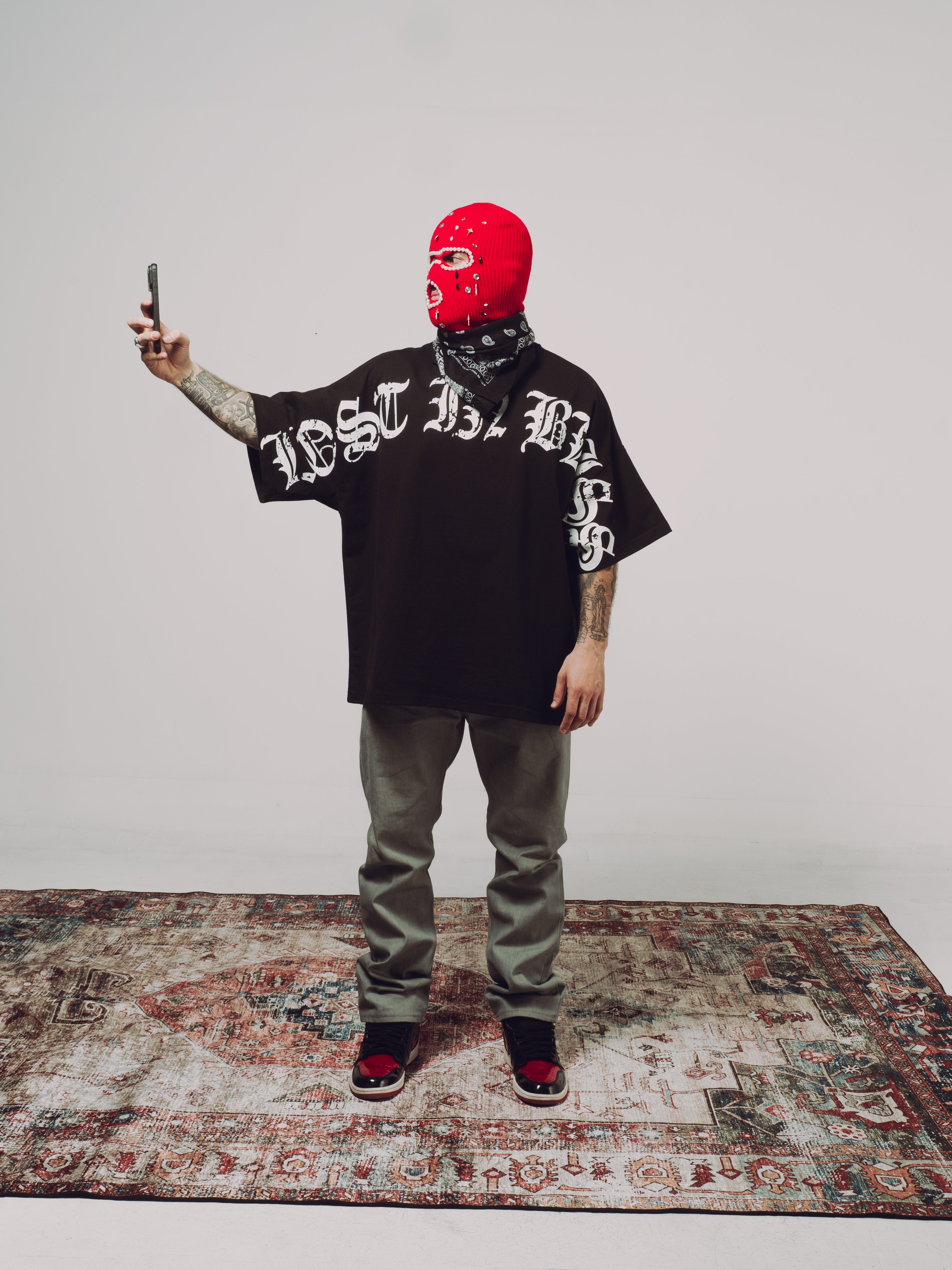 Gothic letters Lost In Bliss